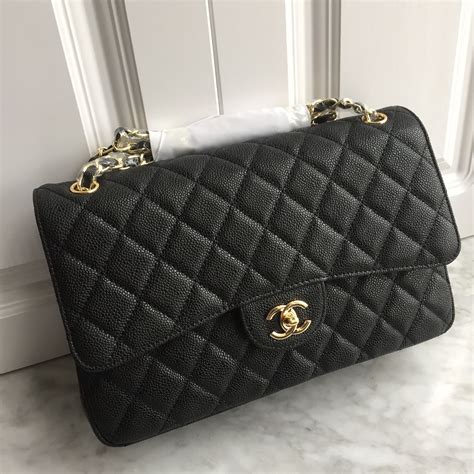 chanel jumbo single flap caviar gold hardware|The Ultimate Chanel Flap Guide .